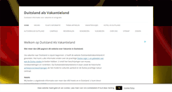 Desktop Screenshot of duitslandalsvakantieland.nl