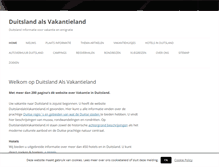 Tablet Screenshot of duitslandalsvakantieland.nl